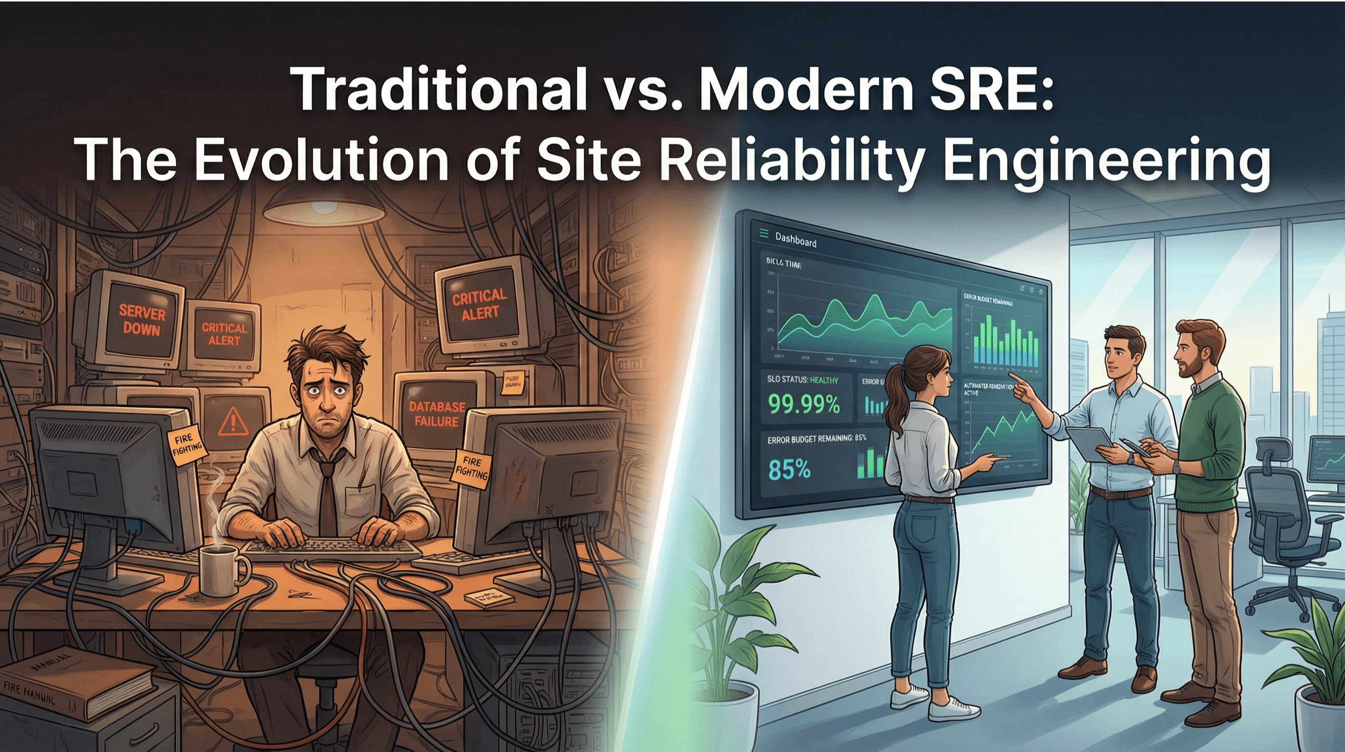 Traditional SRE vs Modern SRE: What Every Engineering Leader Needs to Know in 2026