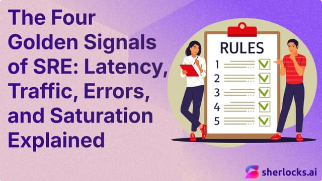 The Four Golden Signals of SRE: Latency, Traffic, Errors, and Saturation Explained