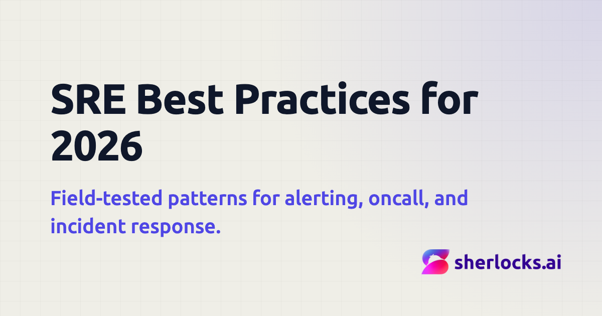 Alert on Causes, Not Symptoms: Alerting Best Practices for SRE Teams