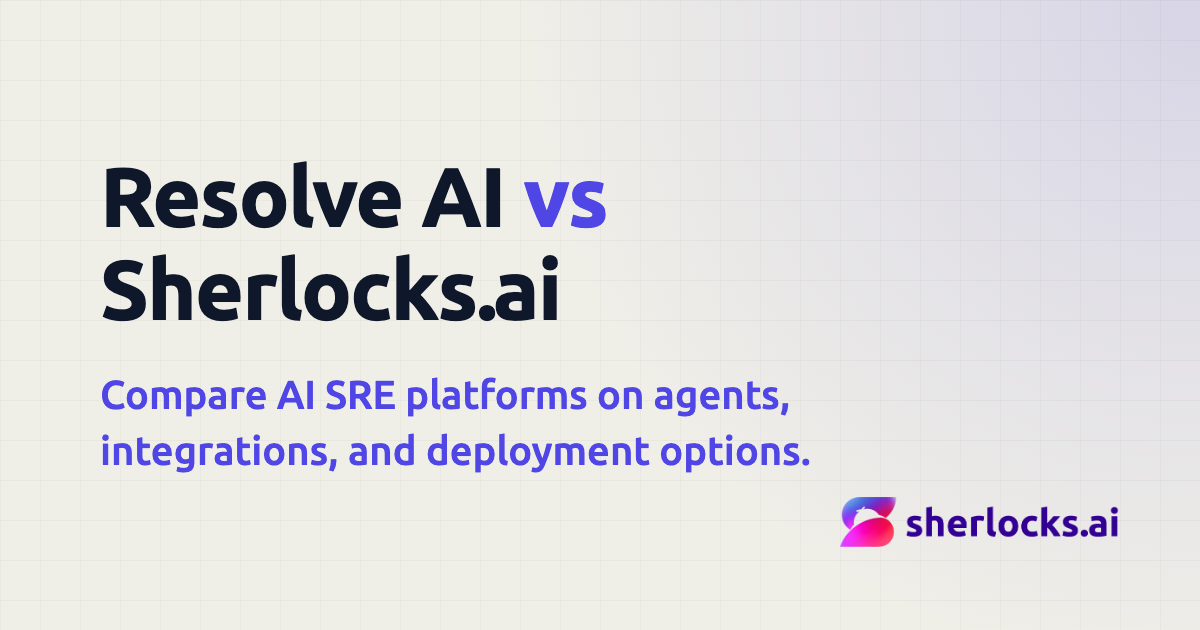 PagerDuty vs New Relic vs Datadog vs Sherlocks.ai: AI SRE Platform ...